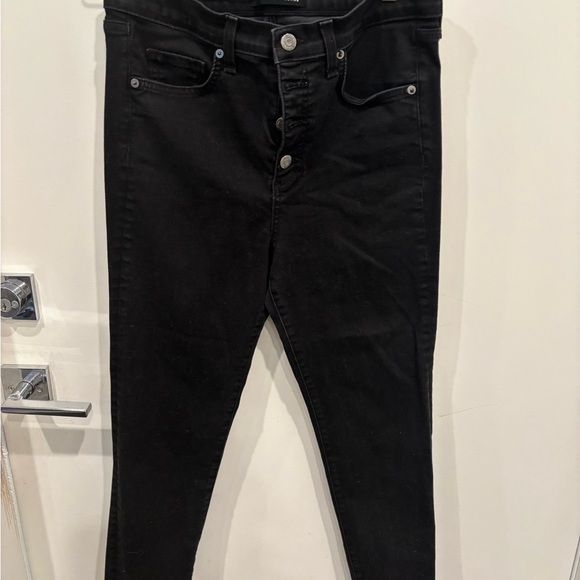 Veronica Beard Denim - VERONICA BEARD Onyx Black Skinny Jeans Size 30